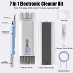 Multi-Functional 7 in 1 Keyboard Cleaner Kit Deep Clean for Laptop Phone AirPods