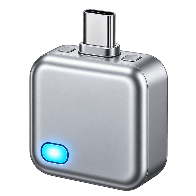 Smart auto stop charging adapter