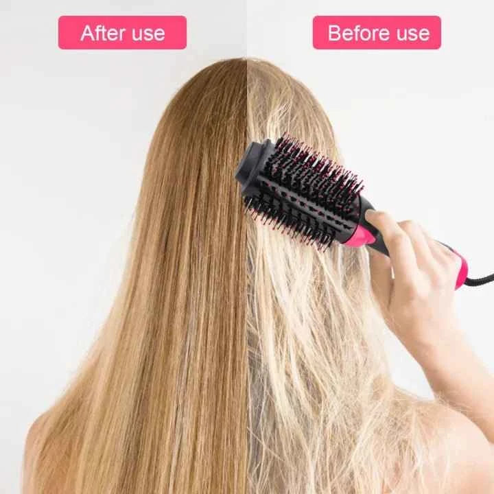 Hot Air Brush (Hair Styler – Dry, Straighten & Volumize in One Go)