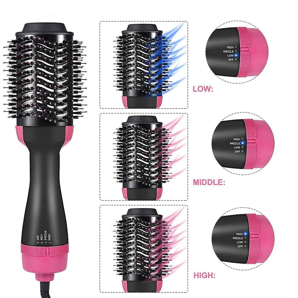 Hot Air Brush (Hair Styler – Dry, Straighten & Volumize in One Go)