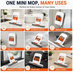 Mini Mop – Foldable Hands-Free Cleaner for Quick Messes