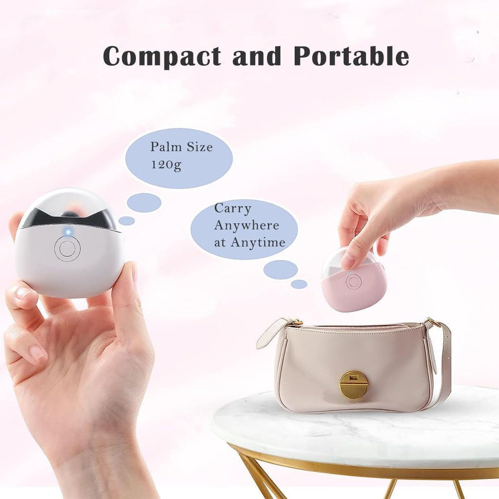 Portable Electric Nail Clipper & Polisher with LED Light