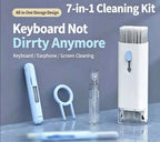 Multi-Functional 7 in 1 Keyboard Cleaner Kit Deep Clean for Laptop Phone AirPods